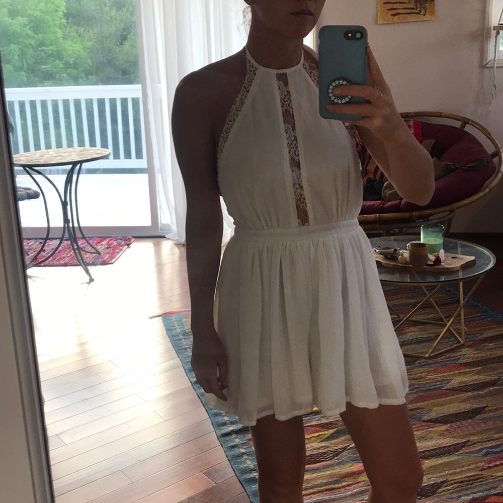 Sabo skirt lace romper
